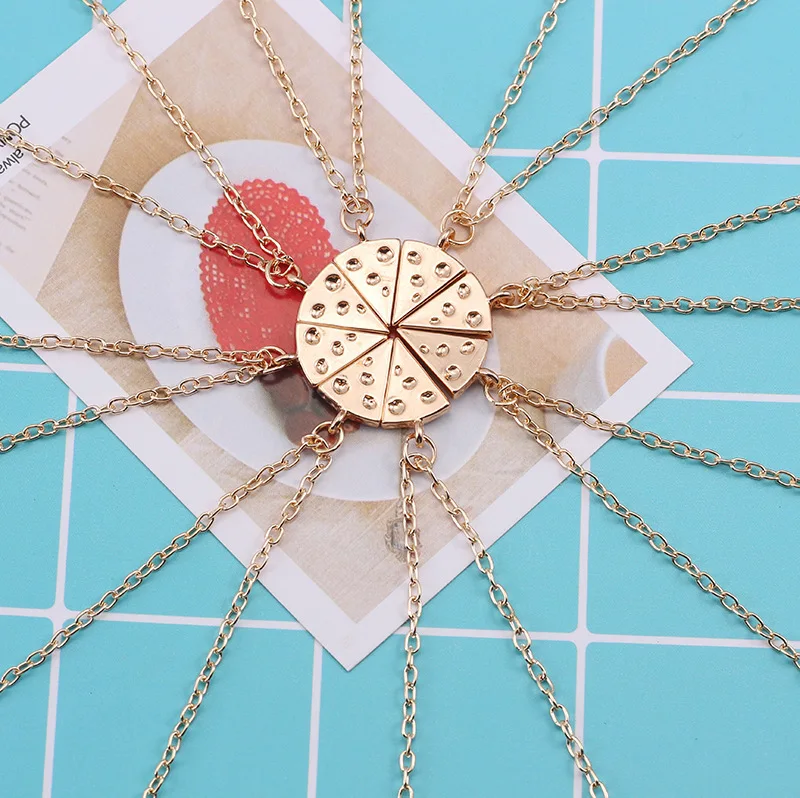 Succsion Stainless Steel Heart Pendant Bff Friendship Necklace Best Friend Necklaces For 2 3 4 5 6 Girls Boys