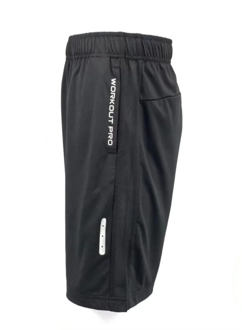 Оптовая продажа, крутые Короткие штаны Ice из полиэстера, эластичная кокетка из сетчатой ткани с принтом на заказ, штаны для бега для мальчиков