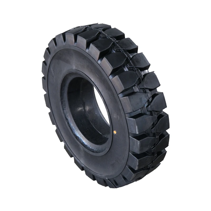 High quality 8.25-15 7.00-12 6.50-10 forklift tyres mine-use industrial vehicle tyres reinforced sidewall and rim protection