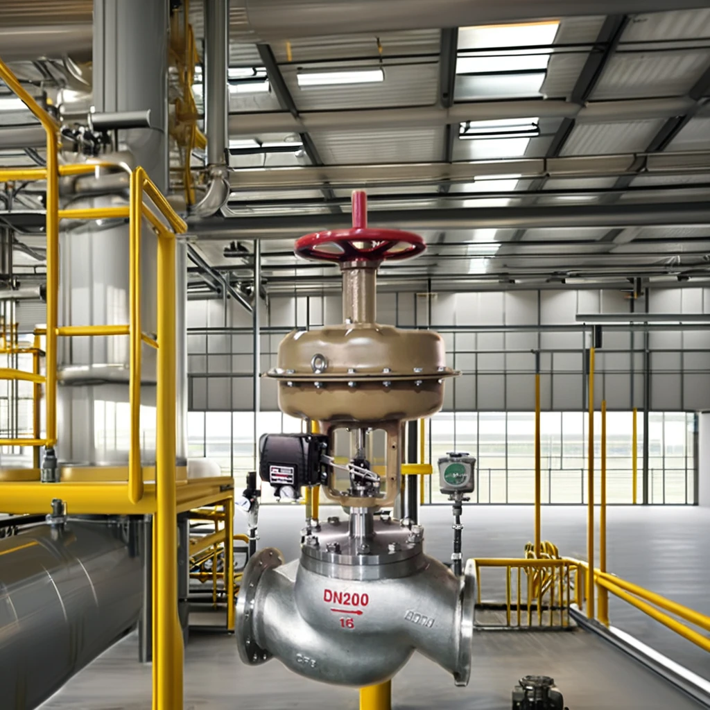 Pneumatic Safety Gas High Pressure Regulator Valve