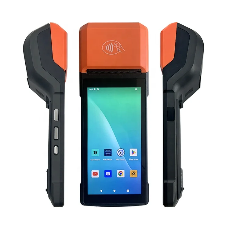 Android 13.0 Smart NFC POS Terminal QR Code Scaning Handheld Pos Machine with 58mm Printer