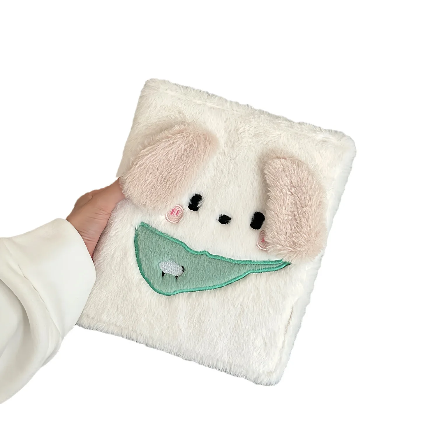 Wholesale korea custom mini puffy A6 plush k-pop photocard holder collect album for idol