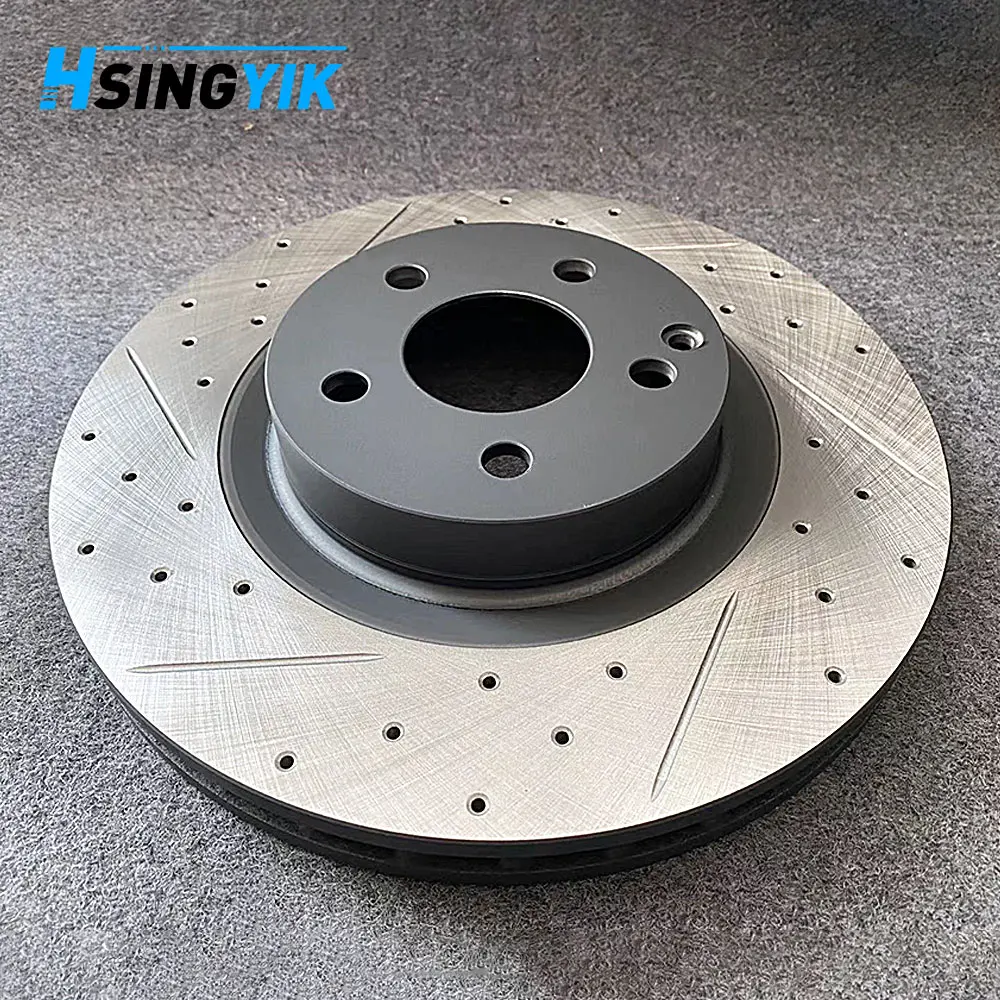 Hsingyik 26700-FE000 316x20.1mm Rear Brake Disc Rotor for Subaru Impreza (GD, GG) 2.0 2.5 WRX STi AWD
