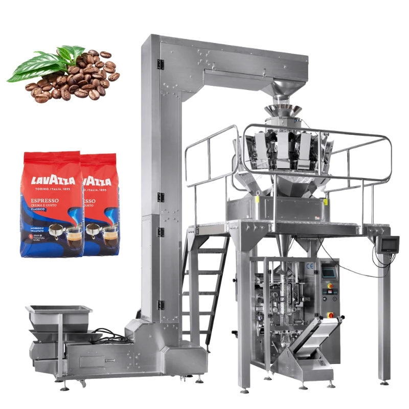 Fully automatic dried beans packaging machine grain bean packing machine almond dates packaging machine