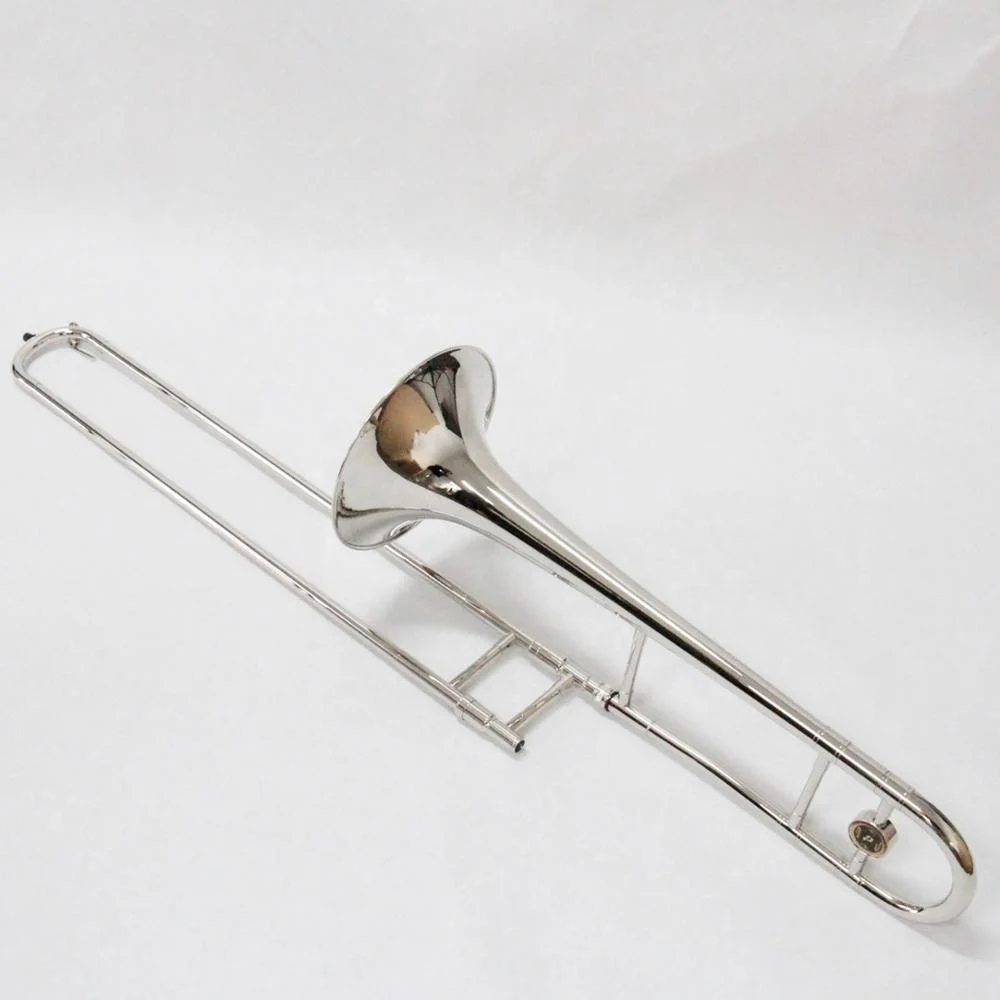 most popular Chinese alto trombone factory price brass instrument nickel plated trombone