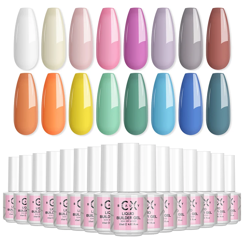 CAIXUAN Nail Supplies New Cream Extension Gel Non-flow Hard Sculpting Build Uv