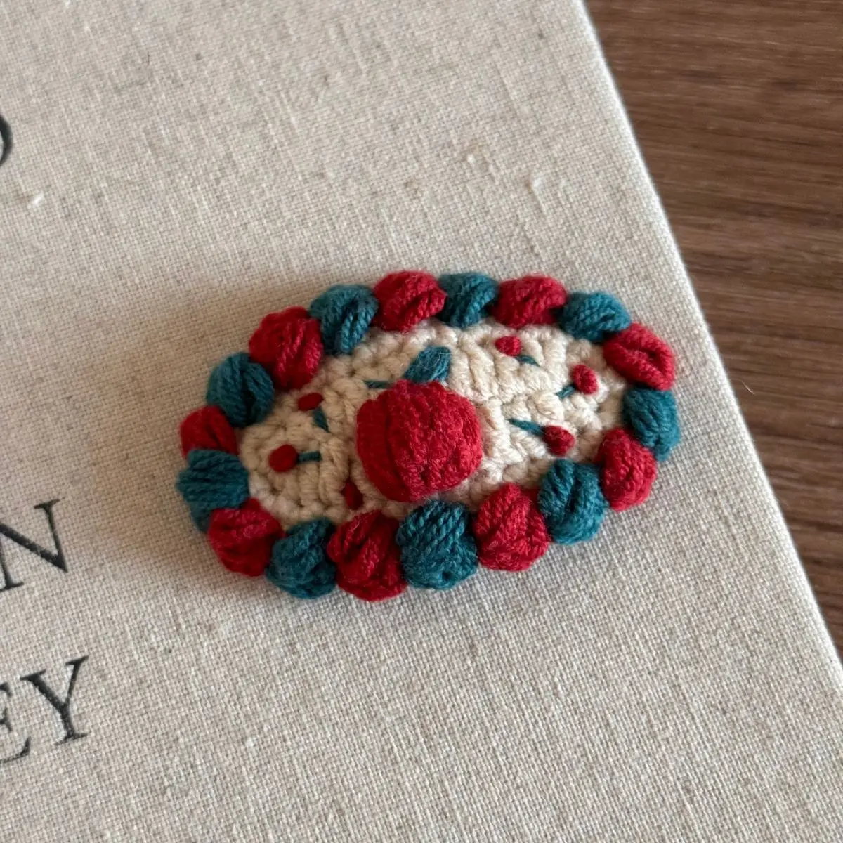 Cute Christmas Hair Accessories Handmade Crochet Snowflake Gingerbread Man Hair Clips Lovely Knitted Bow Hairpins