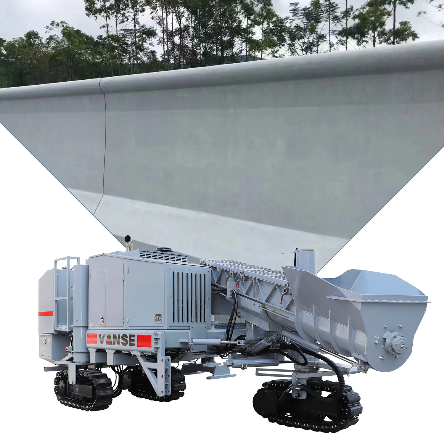 New Technology Multipurpose Concrete Paver Slipform Machine Landscape Curb Machine Types Of Concrete Paver Machine