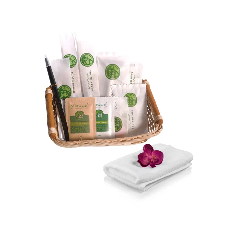 Wholesale Luxury Hotel Amenities New Product Hotel Bathroom Set Using For Hotel Amenities Toiletries Eco Friendly Packaging