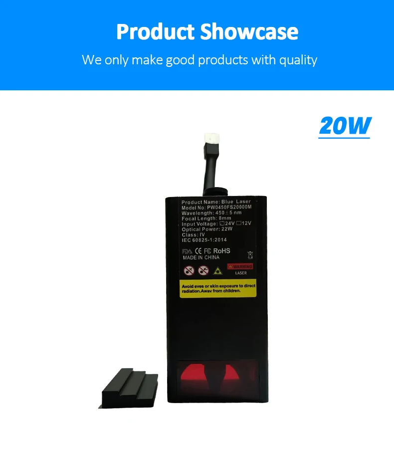 Hot Selling  10w Laser Module CO2 Laser Fiber Laser 3d