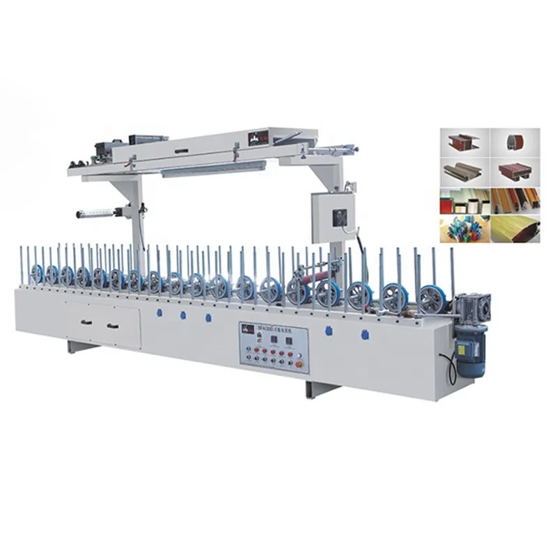 BXW300C woodworking horizontal profile wrapping machine