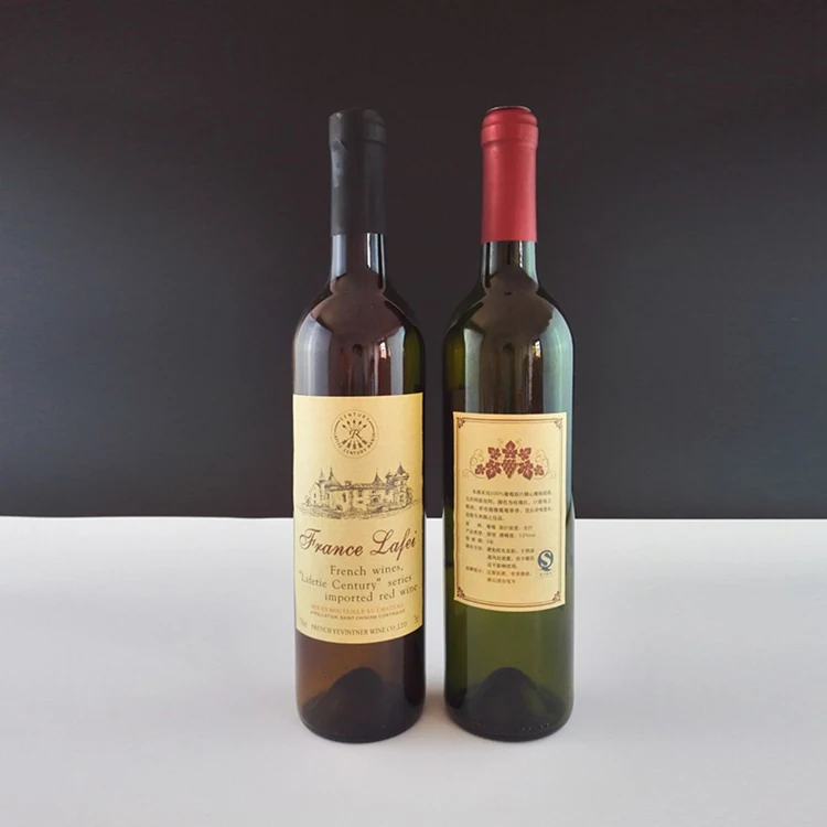 Factory Wholesale OEM Champagne Vodka Alcohol Whisky Beverage Drinking ES16 Straight Wine Beer Glass Bottle