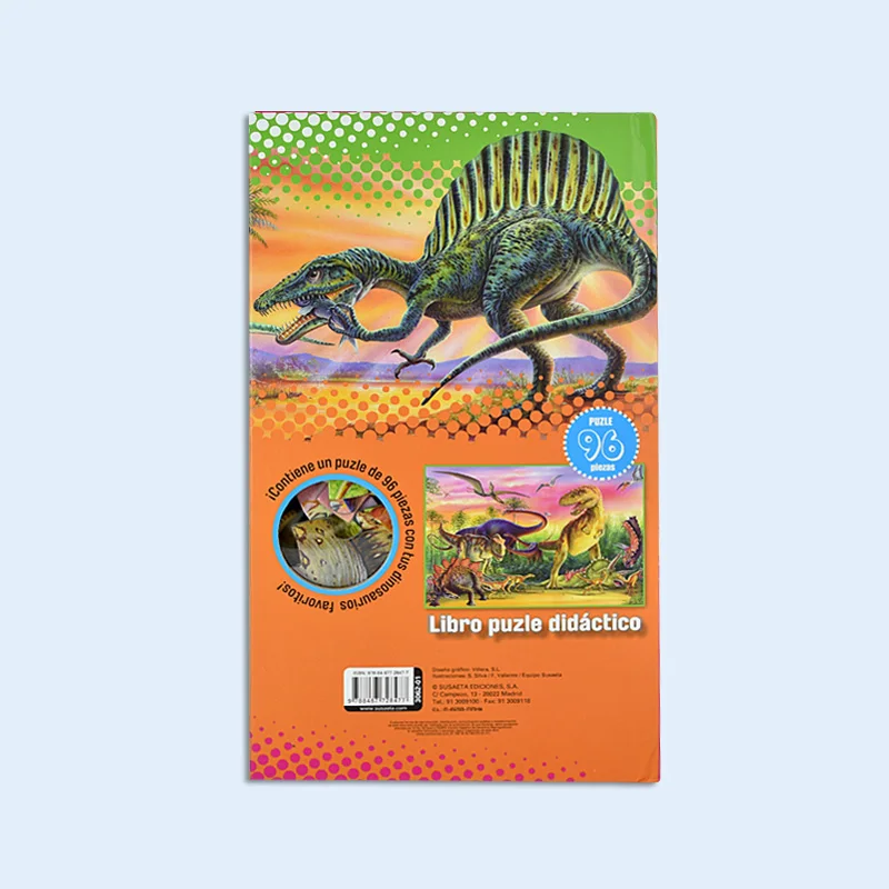 Customized Printing Animal jigsaw Parenting Games plastic animal game pieces