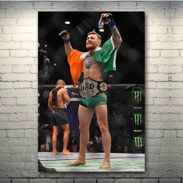 Conor McGregor UFC Motivational BOXING Silk Or Canvas Poster Picture For Living Room Decor