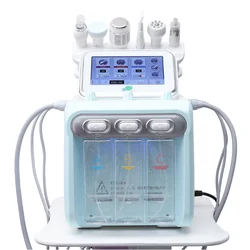 Lowest Cost 7 In 1  Hydra Oxygen Aqua Peel Hydrodermabrasion Oxygen Jet 6 In 1 Green Generation 2 H2O2 Hydro Facial Machine