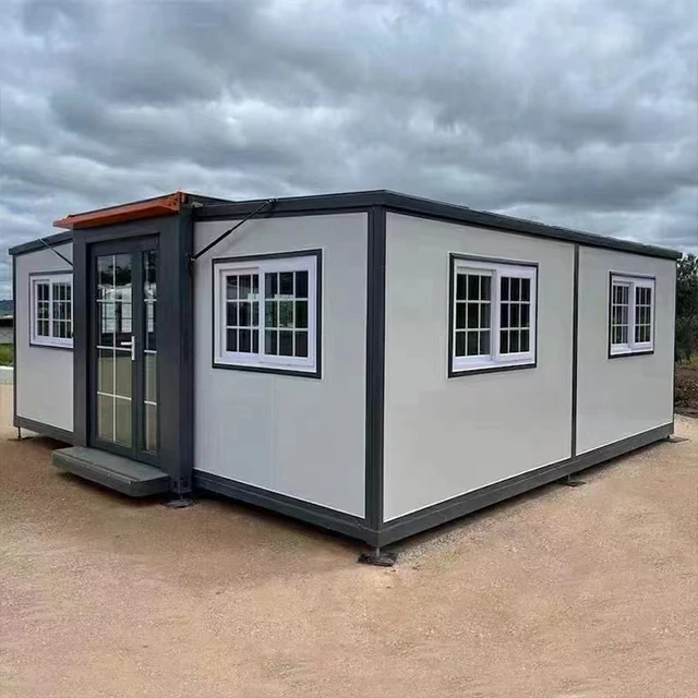 folded container homes 40ft luxury house villa with 3 bedrooms prefab container