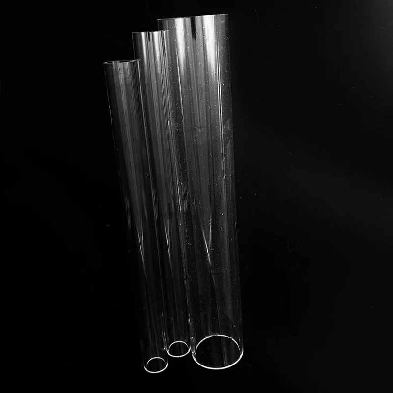 Factory customized transparent clear Quartz labware glass bowl with ears Quartz apparatus tube crucible