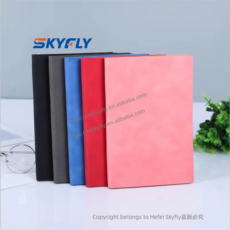 New Arrival Notebook 6Rings Spiral Business Planner Work Agenda Budget Binder Marble Print PU Leather Cover A6 Binder