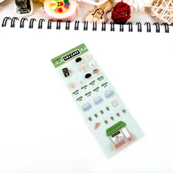 Прозрачные водонепроницаемые наклейки для ежедневника и ежедневника