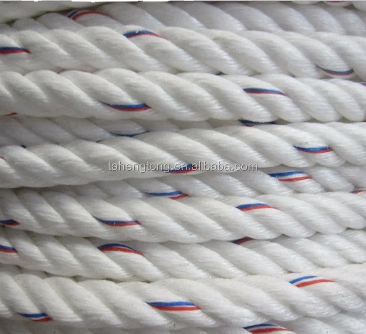 plastic pp rope 3 strands 200m fishing rope