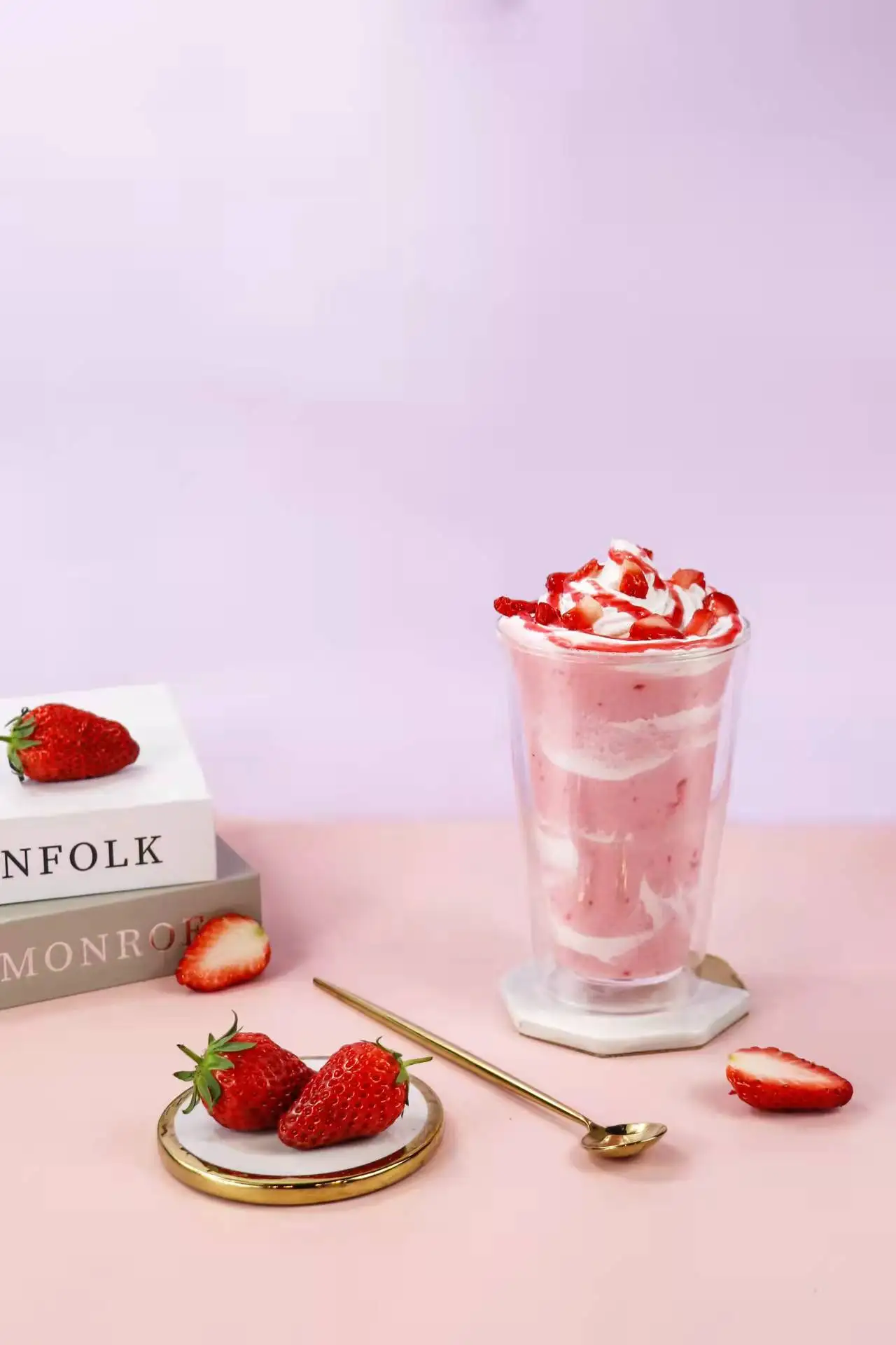 Strawberry flesh sweet fragrance strawberry jam for smoothie made in Chinese manufacturer