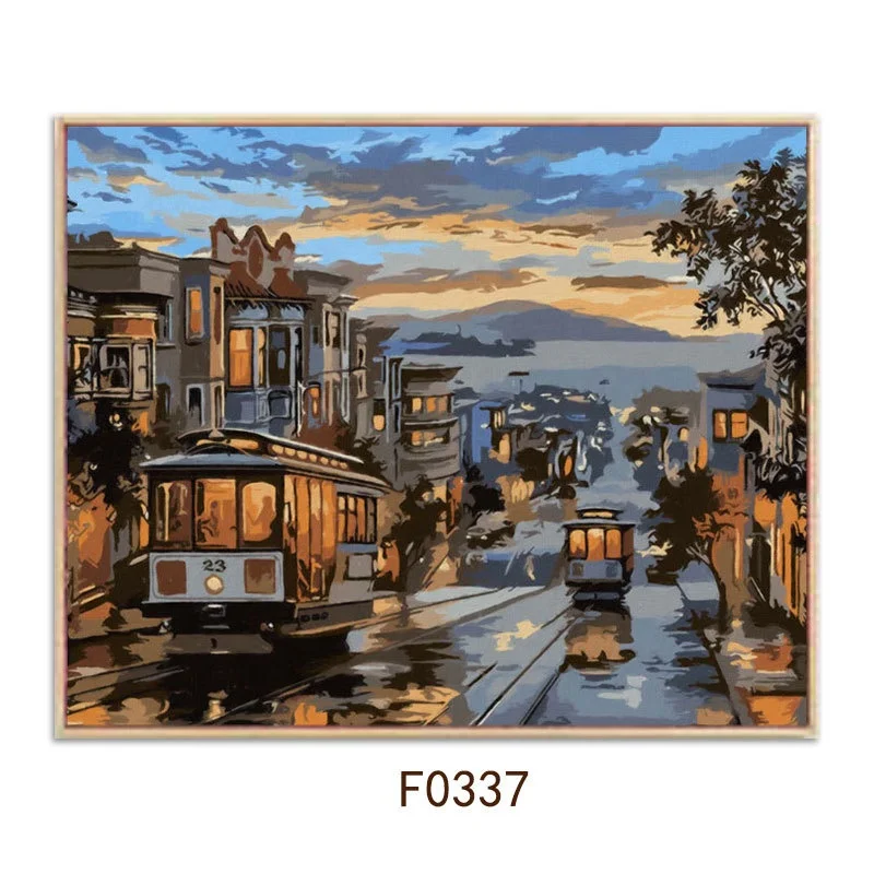 Hot Selling Photo Custom DIY Paint by Numbers Personalized Paint by Numbers Oil Painting for Gifts and Home Decorations Print