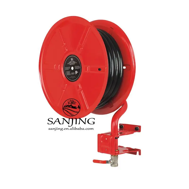 Factory Price Sale High Quality Manual Type Wall Surface Mounted Hose Reel Fire Hose Reel