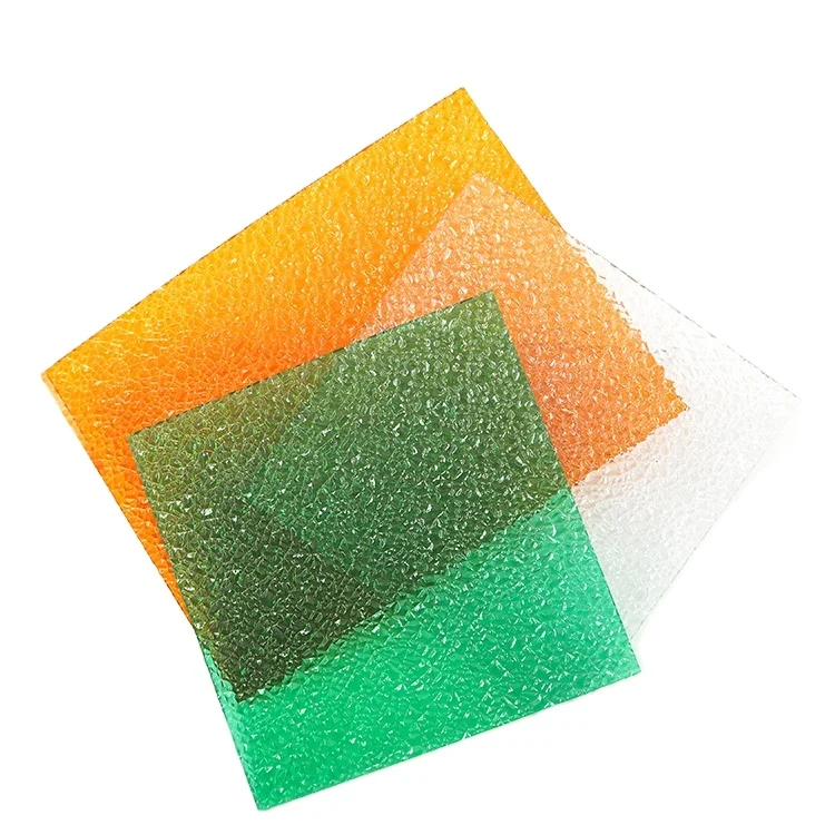 6MM 8MM PC Embossed Types of Polycarbonate Sheet