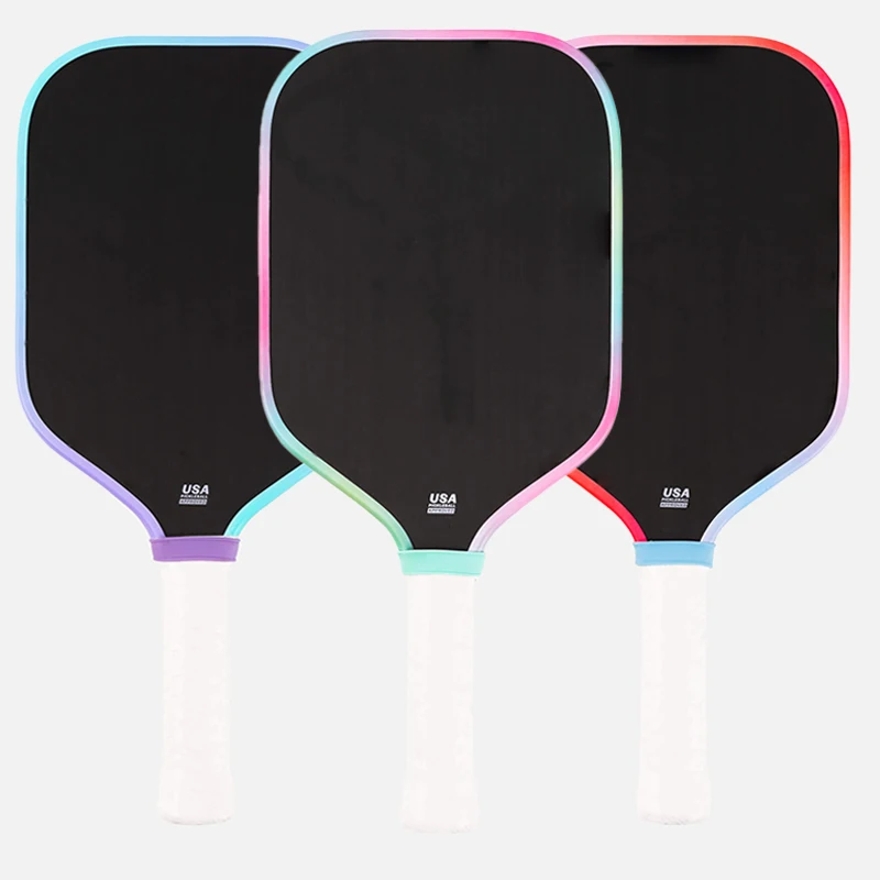 Custom OEM JQ X4 Omni Core Patented Tec USAPA Approved Thermoformed Toray T700 Raw Carbon Fiber Power Control Pickleball Paddle