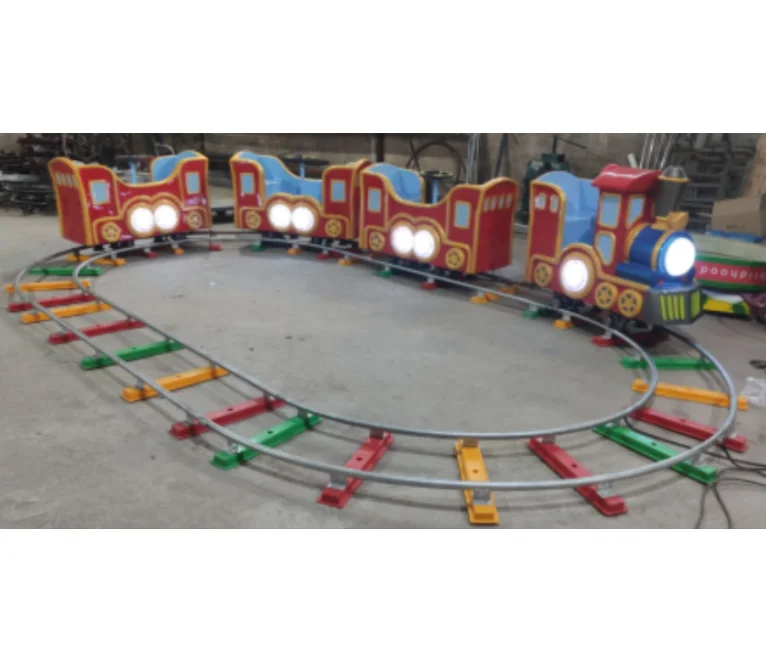 Amusement Park Wholesale Playground Equipment Toy Train Set Electric Train