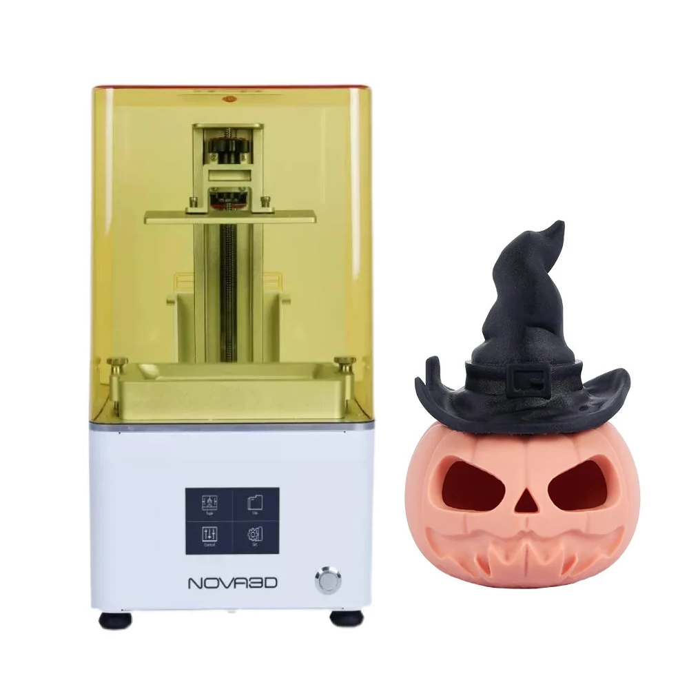 NOVA3D auto leveling3d Wax Printer Impresora Professional 3d print dragon egg Monochrome Screen LCD Resin Mini  3d Printer