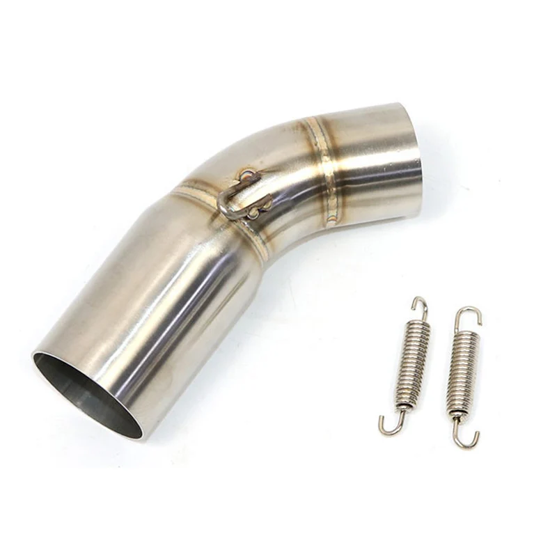 Leonardino Motorcycle Retrofit Mid Section For Benelli Leonardino 500 Stainless Steel Mid Section Exhaust Pipe 51mm Accessories