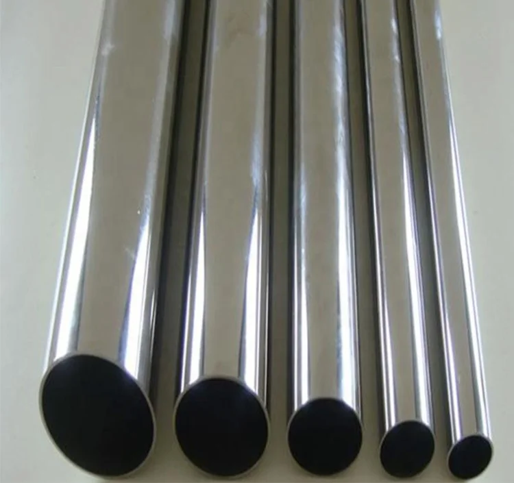 316 stainless steel pipe machinery manufacturing brushed mirror round pipe cutting