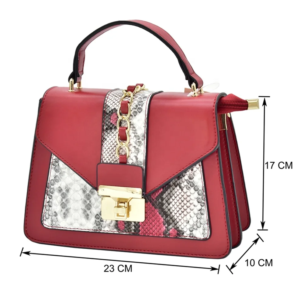 Italian Moderate Price Buckle Strap Square Heel Brown Color Shoes and Bag 2022