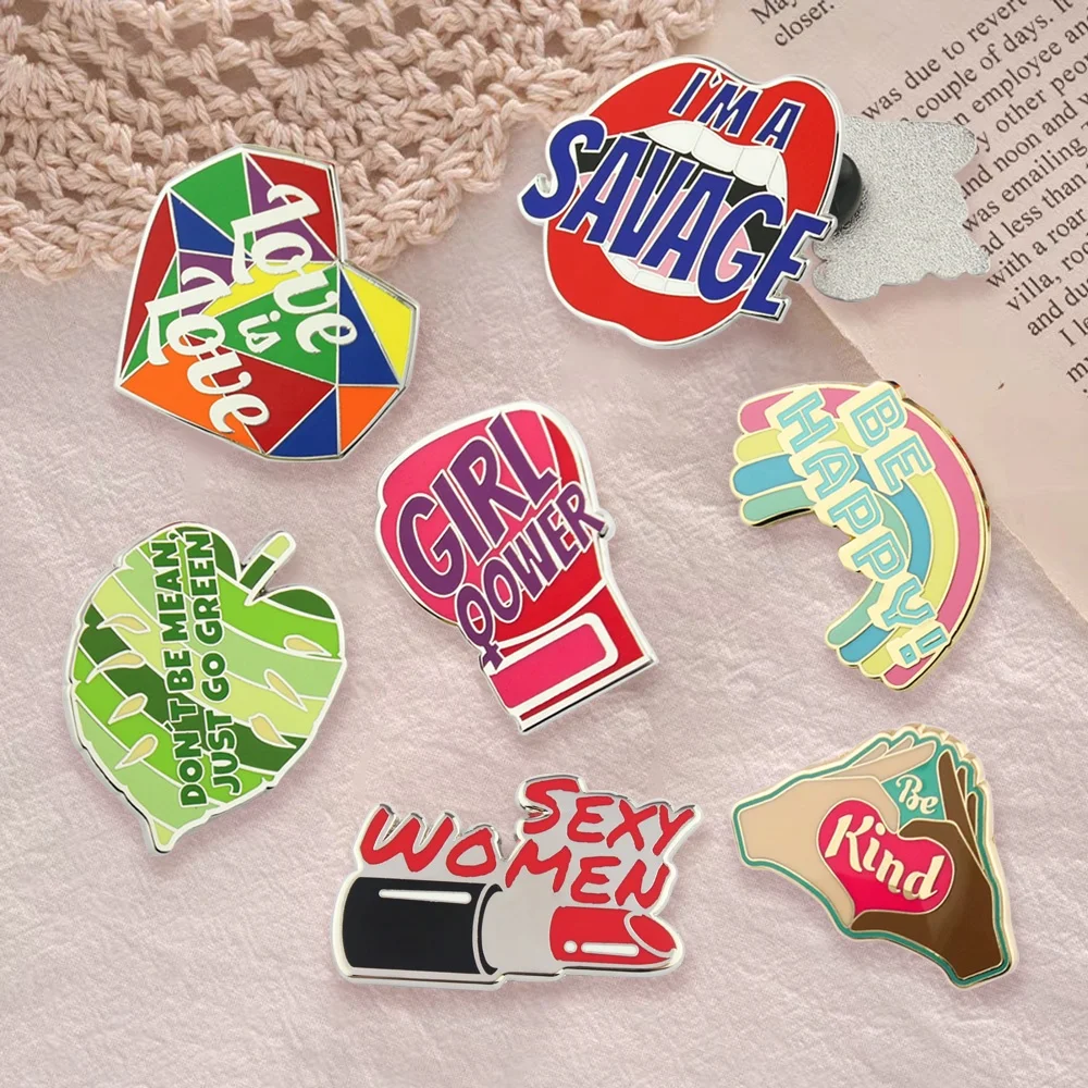 Manufacturer professional custom wholesale clothing bag flower sport rainbow cartoon button hard soft enamel lapel badge pin