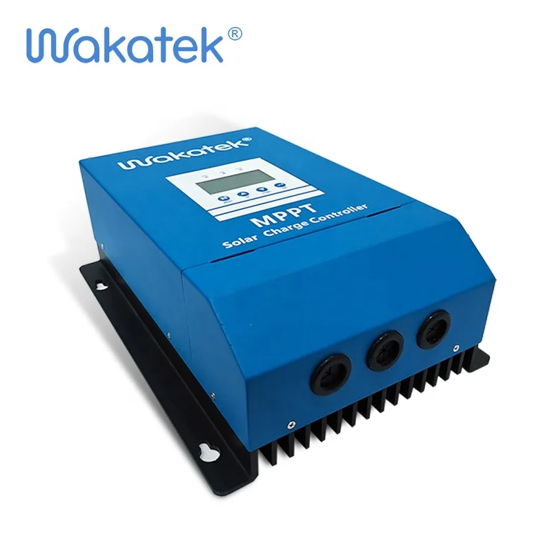 WAKATEK  Factory directly and Over temperature Protection 60A MPPT Solar Charge Controller