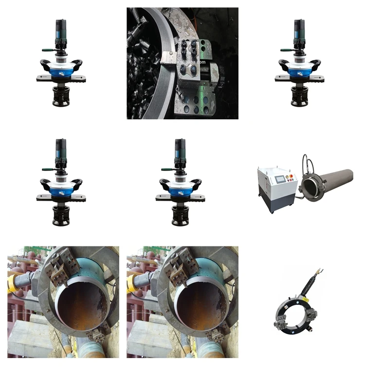 Thick walled  Pipe Cutting And Beveling Machine