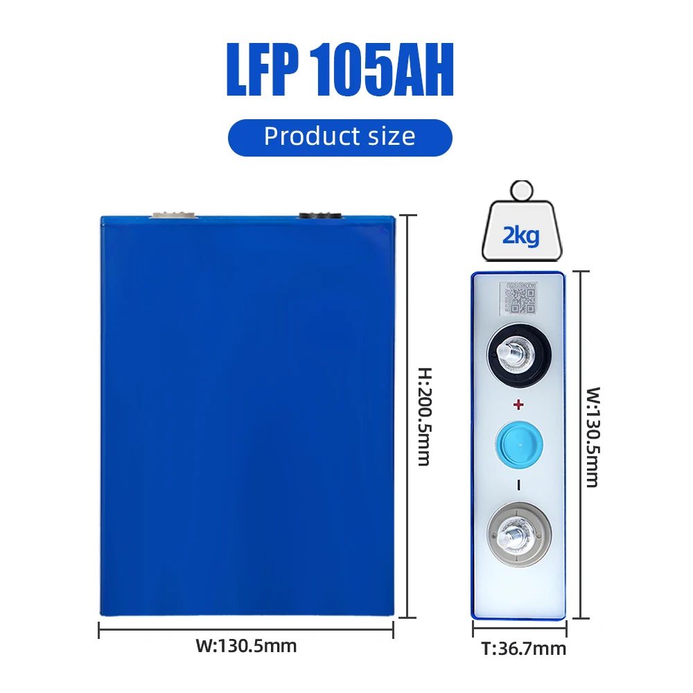 3.2 v 100ah lifepo4 batterie 72v 90ah 100ah 105ah battery pack for ev electric tricycle