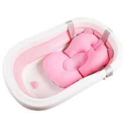 High quality plastic portable baby bath tub with stand