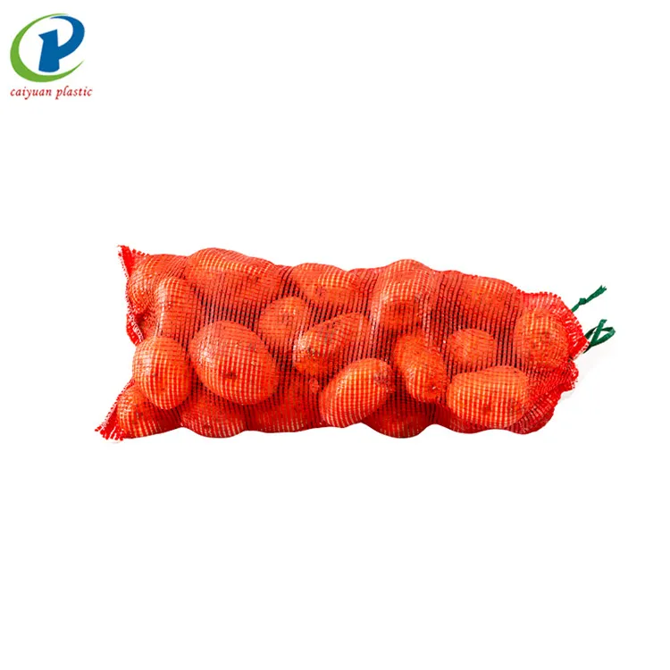 Dependable quality fruit garlic mesh net bag wholesale firewood vegetable