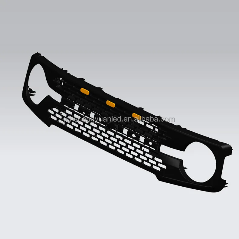 Hot sale New Design Car bumper Body Kit Front Radiator Grille for Ford BRONCO 2021-2023 Matte Glossy black