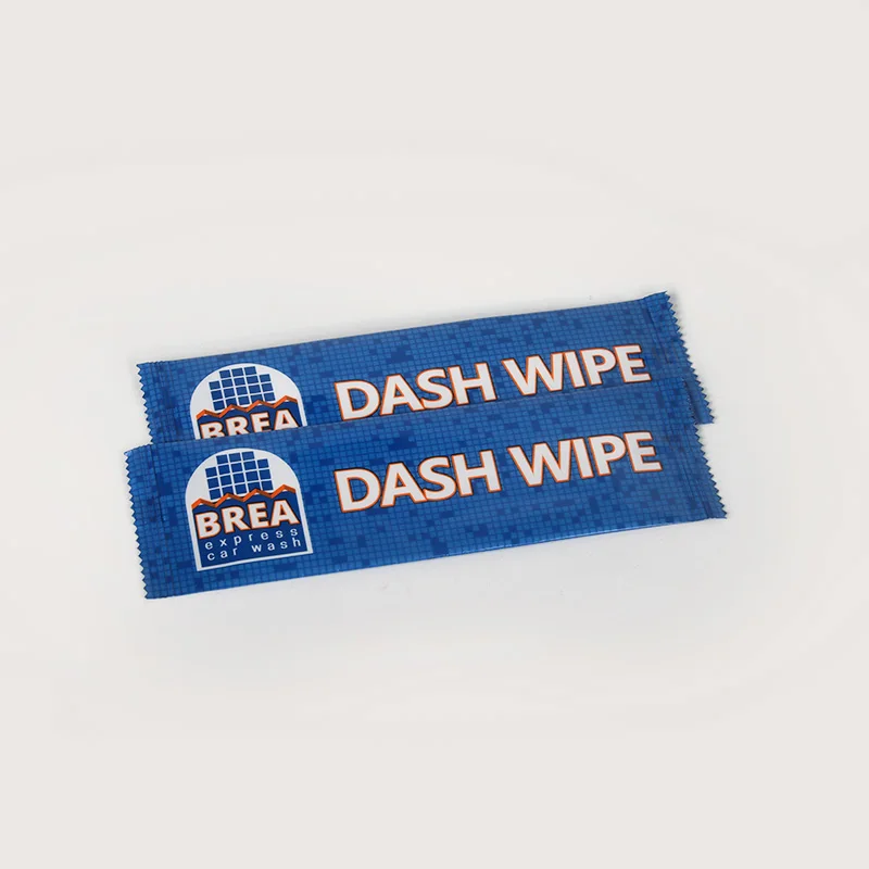 Car Wash Cleaning  wipes individual dash wipes mini pack disposable car wash dash wipes
