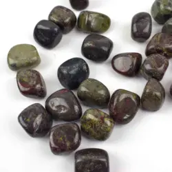 Wholesale Nature Crystals Polished Stones Dragon Blood stone Tumbled Stone For Sale