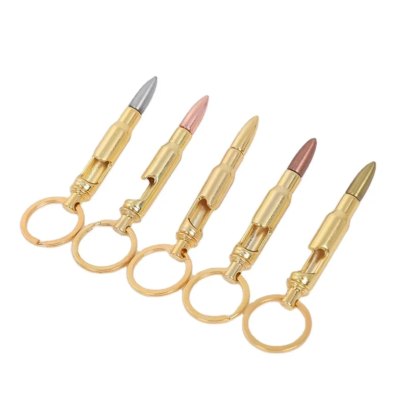 cheap price bullet bottle opener keychain
