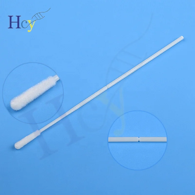 CE2862 Lab Disposable African Swine Fever Sample Collection Kit Sampling Flocked Swab