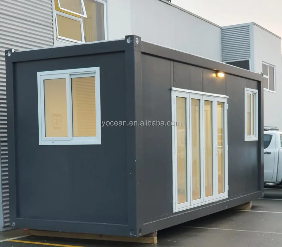 High quality AU standard Prefabricated Tiny Portable Mobile Modular Luxury Steel Container Villa Building Homes House