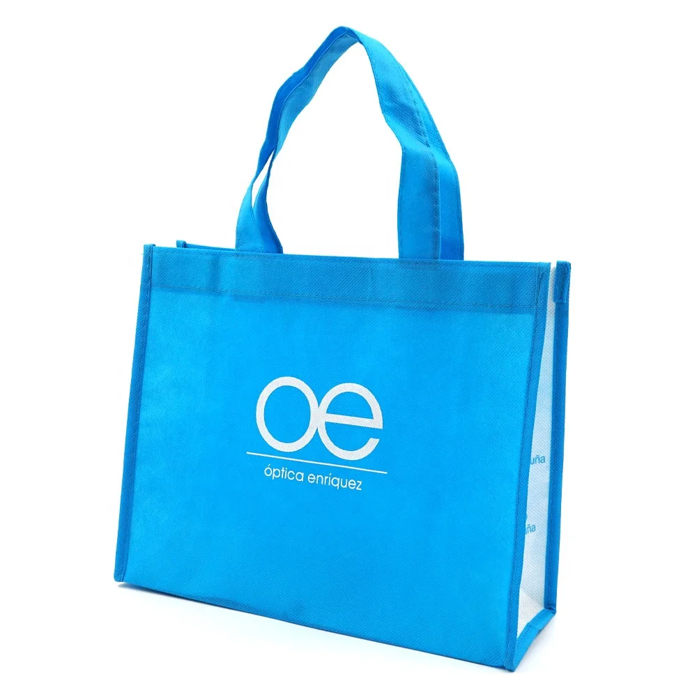 Custom Printable Non Woven Bag Tote Reusable Shopping Bag eco Promotional Nonwoven Shopping Grocery Bag with Logo