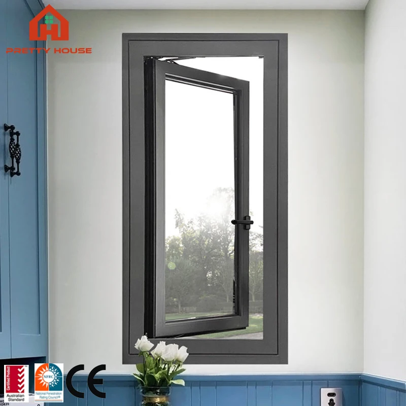 4feet by 4feet thermal break aluminum windows