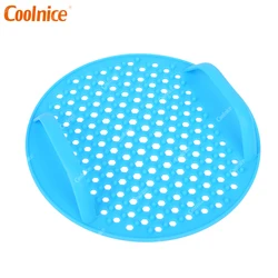 Kitchen Baking Liner Cooking Utensils Accessory Non-Stick air fryer pad Bakeware Oil Mats Silicone air fryer mat liniers