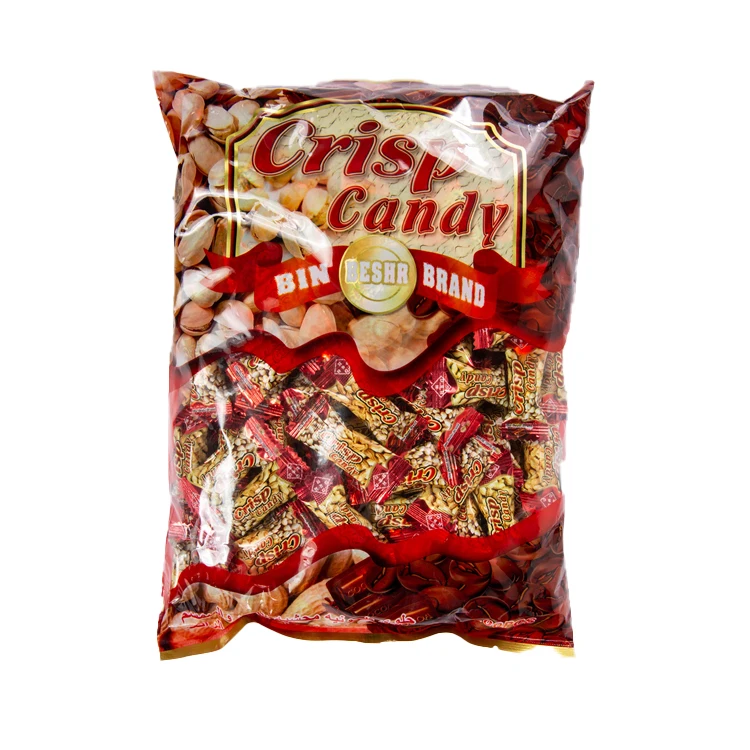 
Cheap Oval Shape Sweet Salted Taste Chocolate Coffee Peanut Flavor Crispy Edibles Candy 